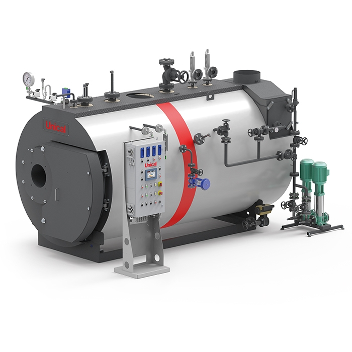 Steam boiler BAHR'12 3G - Unical