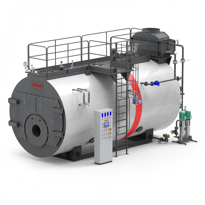 Steam boiler TRYPASS - Unical